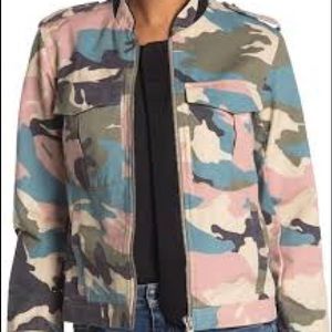Zadig &Voltaire Kavy Camo Military Jacket